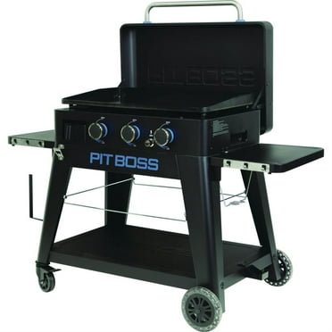 PIT BOSS PB3BGD2 Gas Griddle, 3 Burner, Black