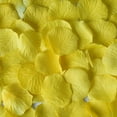 thumbnail image 6 of Efavormart 500pcs Artifical Rose Petals for Wedding Aisle Party Favor Jewelry Candy Sheer Flower Decoration - Yellow, 6 of 9