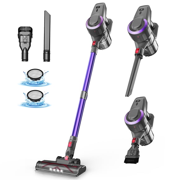 INSE N3P Lightweight Corded Vacuum Cleaner, 25kPa Powerful Suction, Specialized for Carpets, Floors, and Pet Hair