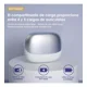 thumbnail image 4 of Auriculares Bluetooth Inalámbricos Mvpsmart R92 Blanco Led., 4 of 8