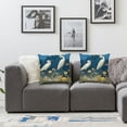 thumbnail image 2 of Acheng Spring Chinoiserie Pillow Covers, Blue and White Chinoiserie Birds Flowers Throw Pillow Covers for Couch Bed Sofa Cushion Farmhouse Room Decor  Set of 2(Two Sides Print) 12x12in, 2 of 7