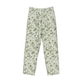thumbnail image 5 of Balery Green Rabbit print Men's Pajama Pants,Ultra Lightweight Pjs,Lounge Pant-Small, 5 of 9