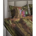 thumbnail image 2 of Ambesonne Colorful Fitted & Top Sheet Set with Shams, Geologic Cistern Rain, Multicolor, 2 of 4
