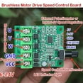 thumbnail image 6 of Precise DC6V-24V Brushless Motor Driver Board 3A Output Reverse Protections, 6 of 9