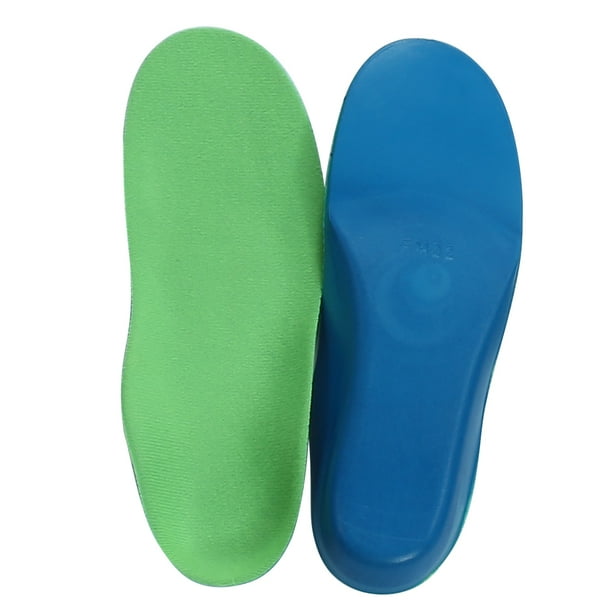 Plantillas ortopédicas para pies planos, soporte para el arco del pie, almohadillas para zapatos para niños (22 cm)
