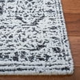 thumbnail image 3 of SAFAVIEH Metro Landon Medallion Runner Rug, Ivory/Black, 2'3" x 9', 3 of 8