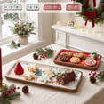 thumbnail image 7 of Christmas Wood Serving Tray, Rectangular Serving Platter, Wood Platter for Coffee Tables, Dessert, Snack, Fruit, Bathroom Tray Charcuterie Board for Home Decor, 7 of 7