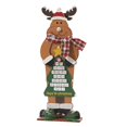 thumbnail image 2 of Advent Calendar Holiday Calendar Home Decoration Festival Calendar for Fireplace Elk, 2 of 9