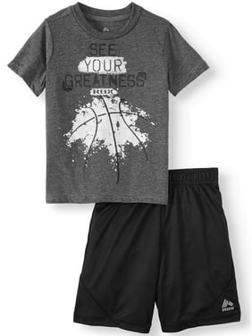 Boys Clothing Walmart Com - product image rbx short sleeve graphic t shirt mesh short 2pc active set toddler
