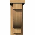 thumbnail image 2 of 5 1/2"W x 14"D x 14"H Alpine Smooth Corbel w/Backplate, Western Red Cedar, 2 of 9