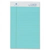 Sparco Colored Pads Jr.Legal Rule 50 Shts 5"x8" 12 Pd/DZ Blue 01073