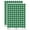 Dark Green, variant on Number 3 Three Felt Marker Font 200+ Round Stickers - Yellow - Gloss Finish - 0.50" Size