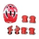 thumbnail image 1 of Kit de 7 cascos de bicicleta para niños, gorro de bicicleta para patinaje sobre ruedas, deportes de patinaje Rojo, 1 of 8