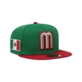 thumbnail image 2 of Sombrero De Hombre México 2023 World Baseball Classic Green Red fit Cap0629, 2 of 3