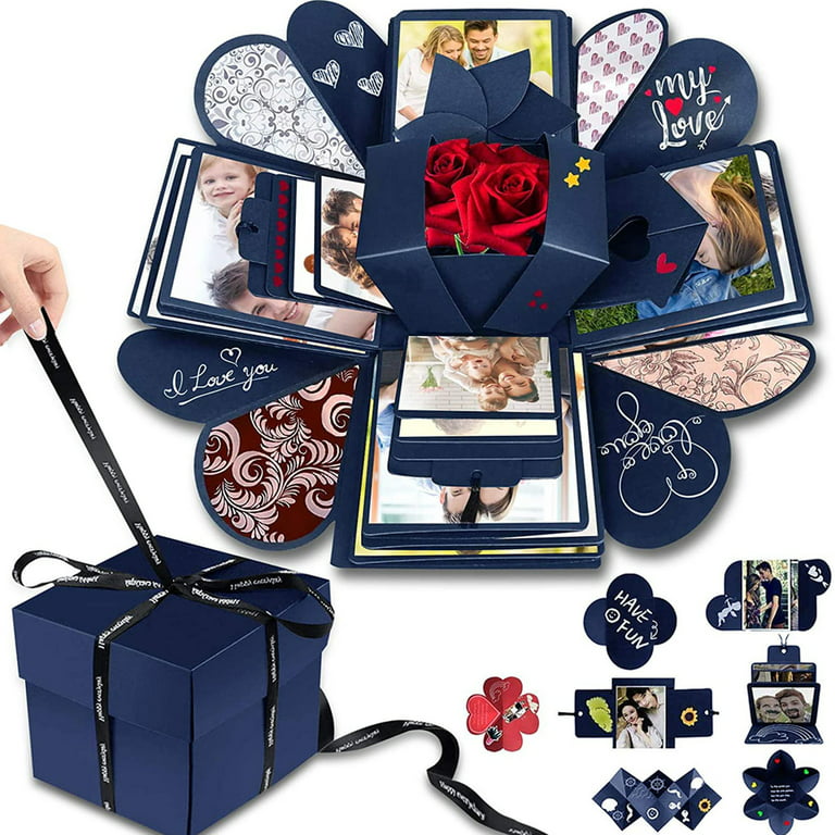 Gift Box DIY Box Surprise Love Anniversary Party Scrapbook Photo Album  Bouncing Gift Box
