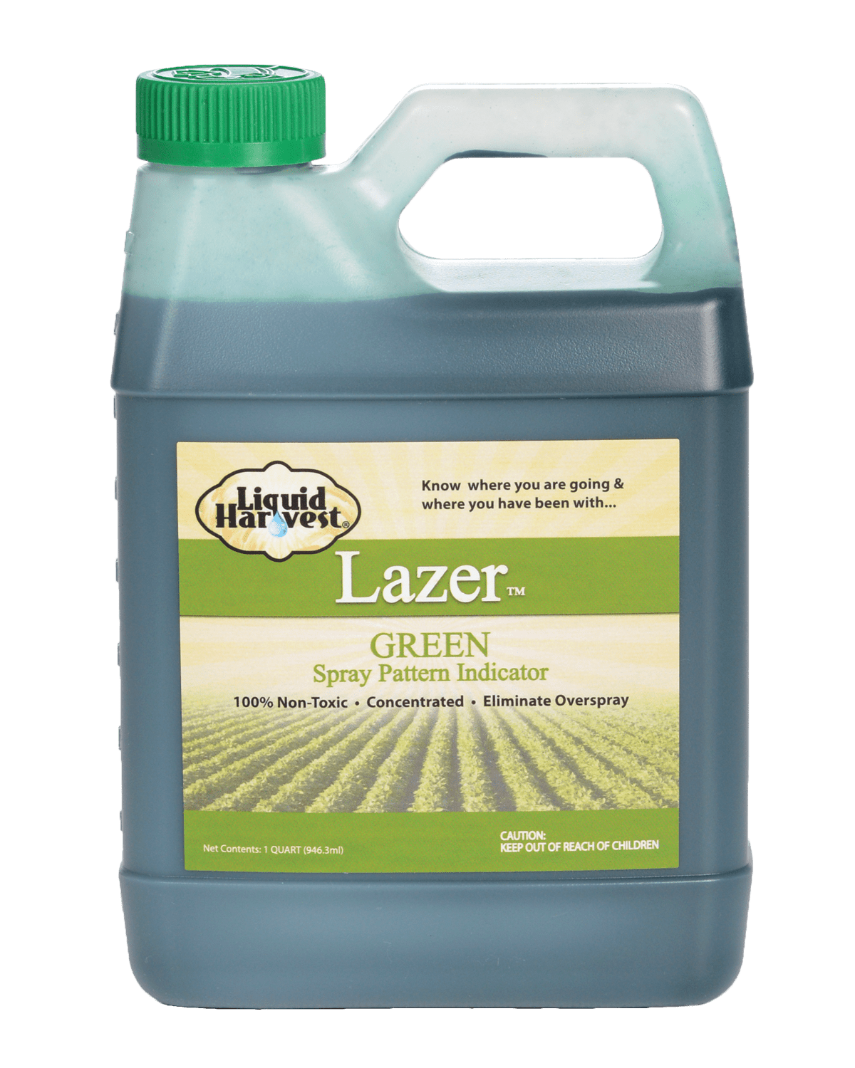 Liquid Harvest Lazer Green Concentrated Spray Pattern Indicator 1