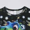 thumbnail image 5 of WIBACKER Boys Pajamas 3D Printed Dinosaur Short Sleeves 2-Piece Toddler PJs Set Kid Sleepwear Summer Jammies, 5 of 11