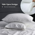 thumbnail image 6 of Simple&Opulence 100% Linen Sheet Set-Pure Linen Bedding Sheet-4 Pieces (1 Flat Sheet,1 Fitted Sheet,2 Pillowcase)-Embroidery Collection,Soft & Cozy,Cooling Bedding- King Size, White, 6 of 9