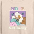 thumbnail image 3 of Disney Princess - Nope Not Today - Women's Lightweight French Terry Long Sleeve Shirt, 3 of 5