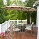 thumbnail image 2 of Sombrilla de Patio Exterior Costway 457.2 cm Doble Cara, 2 of 4