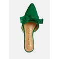 thumbnail image 4 of Makeover Studded Bow Flat Mules, 4 of 10