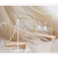 thumbnail image 4 of Kearding Soporte para exhibición de joyas, organizador moderno, estante de exhibición de almacenamiento multifuncional, soporte para Almacenamiento y organización del hogar Estante de barra horizontal, 4 of 6