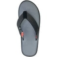thumbnail image 2 of George Men's Water-Friendly Flip Flop Slipper, Open Toe Black, 11/12, 2 of 4