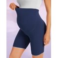 thumbnail image 4 of HAHDAXIA Maternity Shorts Over The Belly Pregnancy Biker Shorts Workout Yoga Active Athletic Pregnant Pants Pajama, 4 of 6