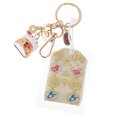 thumbnail image 4 of Japonés tipo amuleto colgante de estilo japonés bendición de la paz suerte gato llavero, 4 of 5