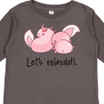thumbnail image 4 of Inktastic Let's Relaxolotl with Sleeping Axolotls Boys or Girls Long Sleeve Toddler T-Shirt, 4 of 5