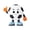 Black&White, variant on Soccer Night Light Soft Silicone Football Lamp with Touch Control, Dimmable, RGB & Warm Modes, Timer, USB-C Rechargeable 1200mAh, Portable Bedside Decor for Kids Teens, Sports Gift