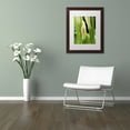thumbnail image 3 of Trademark Fine Art "Lily Unfolding" Canvas Art by Kurt Shaffer, White Matte, Wood Frame, 3 of 4