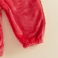 thumbnail image 5 of RUINIXCW Toddler Baby Halloween Strawberry Costume Kids Infant Baby Girl Boy Fall Winter Clothes Flannel Snowsuit Jumpsuit Long Sleeve Hooded Romper, 5 of 10