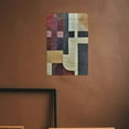 thumbnail image 5 of JEUXUS Colors Shapes Abstract Painting Metal Tin Sign Wall Art 8x12in, 5 of 7