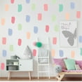 thumbnail image 6 of 120 Pcs Graffiti Watercolor Decals Removable Wall Stickers Vinyl Peel and Stick for Kids Bedroom Living Room Nursery Playroom Classroom Children's Room DIY Decor, 6 of 6