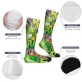 thumbnail image 6 of Plants Vs Zombies Compression Socks For Women And Men Support Knee High Socks For Running Hiking Athletic Nursing, 6 of 7