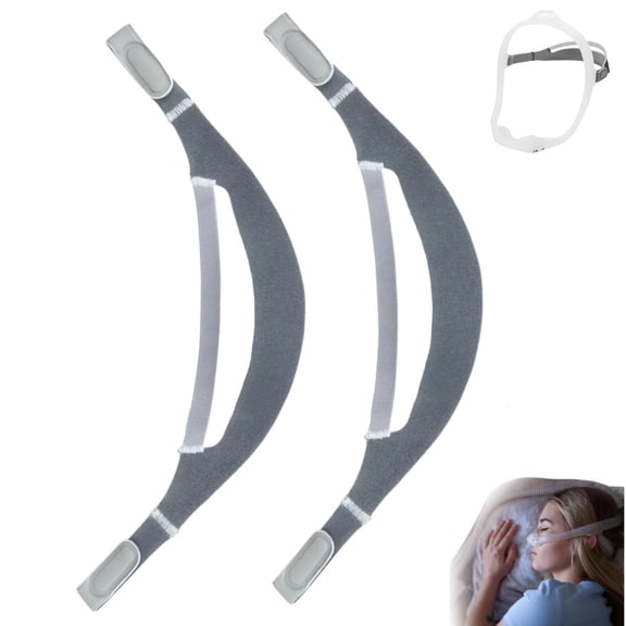 2-Pack Replacement Headgear Compatible with DreamWear Nasal Mask or Dreamwear Gel