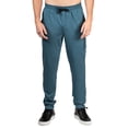 thumbnail image 1 of Natori Mens Rumi Modern-Fit Stretch Pajama Joggers, Blue, Large, 1 of 2