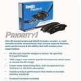 thumbnail image 3 of Bendix Priority1 Cfm1057Asr Pastillas De Freno Traseras Semimetálicas Para Dodge Charger 2014-2006 Magnum 2008-2006, 3 of 5