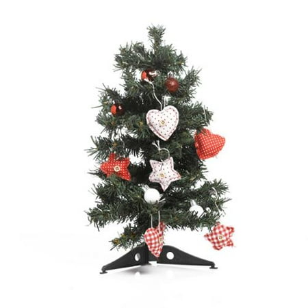 Kaemingk Red White Mini Christmas Tree Decoration Kit Kaemingk Red White Mini Christmas Tree Decoration Kit