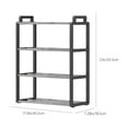 thumbnail image 7 of YOTQUSKI Shoe Rack, 4-Tiers Shoe Rack Shelf Stainless Steel, Sturdy Long Stackable Shoe Shelves, Shoe Organizer for Closet, Entryway, Garage & Corridor, 7 of 7