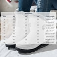thumbnail image 4 of Snow Boots for Women Mid Calf Faux Fur Lined Side Zipper Boots Non Slip Warm Winter Cozy Outdoor Flat Shoes, 4 of 6