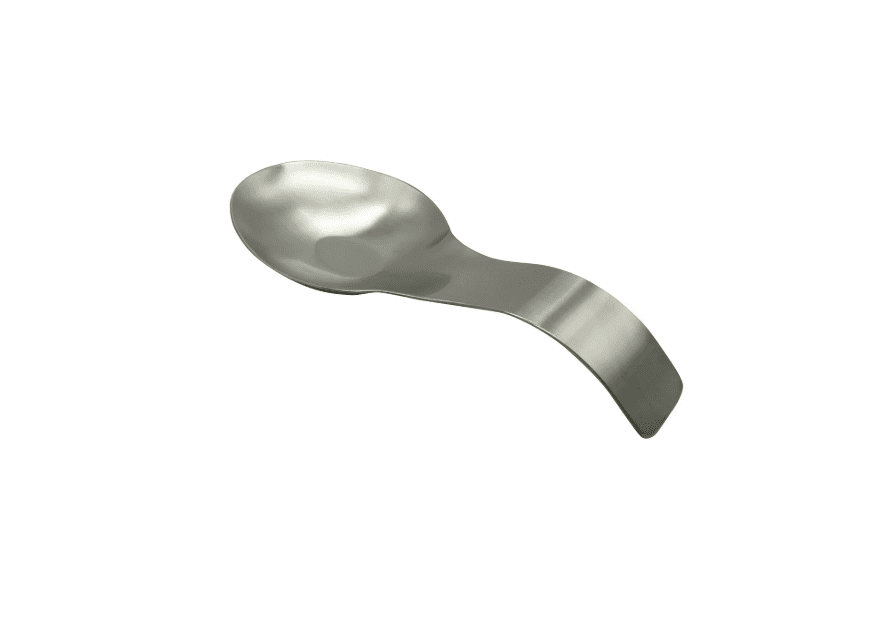 Mainstays Stainless Steel Kitchen Spoon Rest, Stove Top Utensil Holder for Cooking Spoons, Ladles and Spatulas