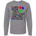 thumbnail image 3 of Inktastic Autism Awareness Acronym Long Sleeve T-Shirt, 3 of 5
