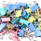 thumbnail image 3 of Metal   Office Assorted Color Paper Document Binder Clips 60pcs Colorful, 3 of 5