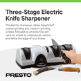 thumbnail image 4 of Presto Professional EverSharp Electric Knife Sharpener with 3-Stage Sharpening, 4 of 12