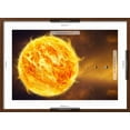 thumbnail image 5 of Art.com Inner Solar System, Artwork Premium Photographic Print by Henning Dalhoff, Brown Frame Wall Art, 29" x 21", 5 of 5