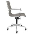 thumbnail image 2 of SOHO II Ribbed Management Office Chair (Grey), 2 of 5