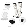 thumbnail image 6 of Fotbe Dachshund Dog print Women's Men's Novelty Crew Socks Cotton Socks Knee High Socks for Walking,Running,Nurses,Pregnancy, 6 of 9