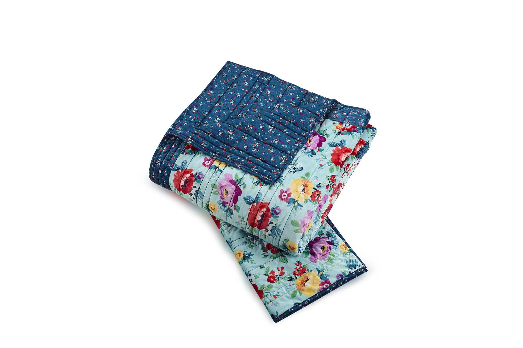 The Pioneer Woman Sweet Romance Blossoms Poly Velvet Full/Queen Quilt